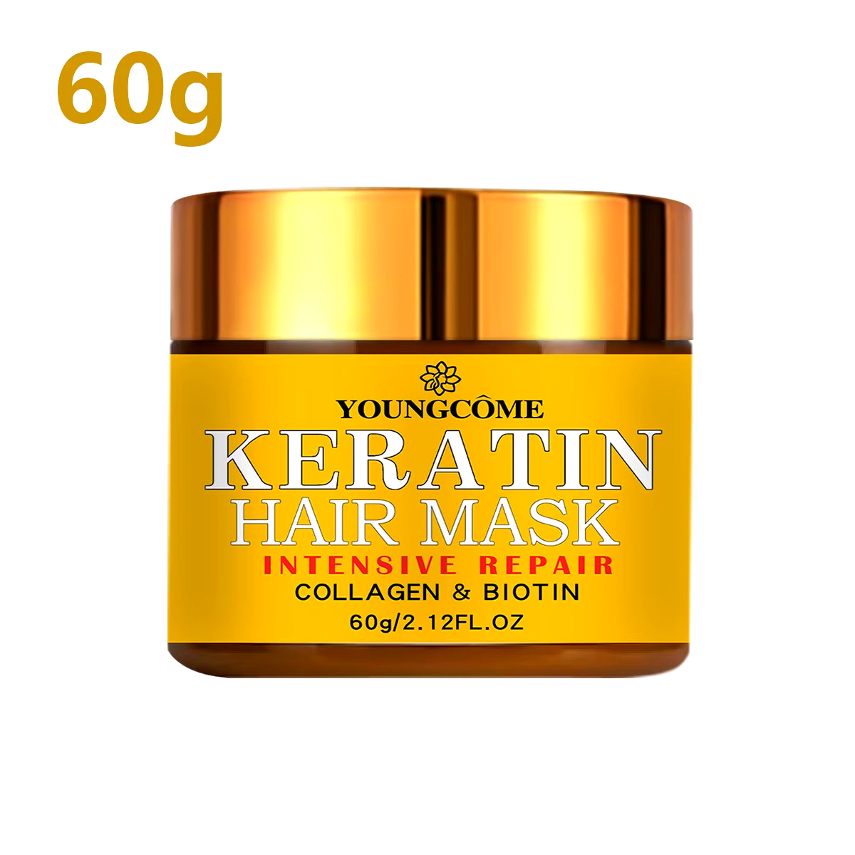 Masque Collagène à la Kératine - répare et nourri vos cheveux même les plus abîmés !