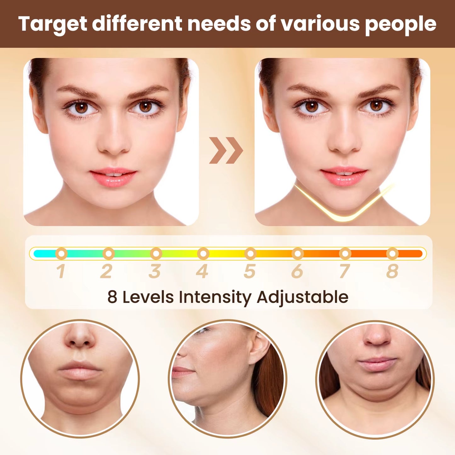 đ Lifting Facial V-Line EMS : Redessinez votre Visage en 15 Minutes !