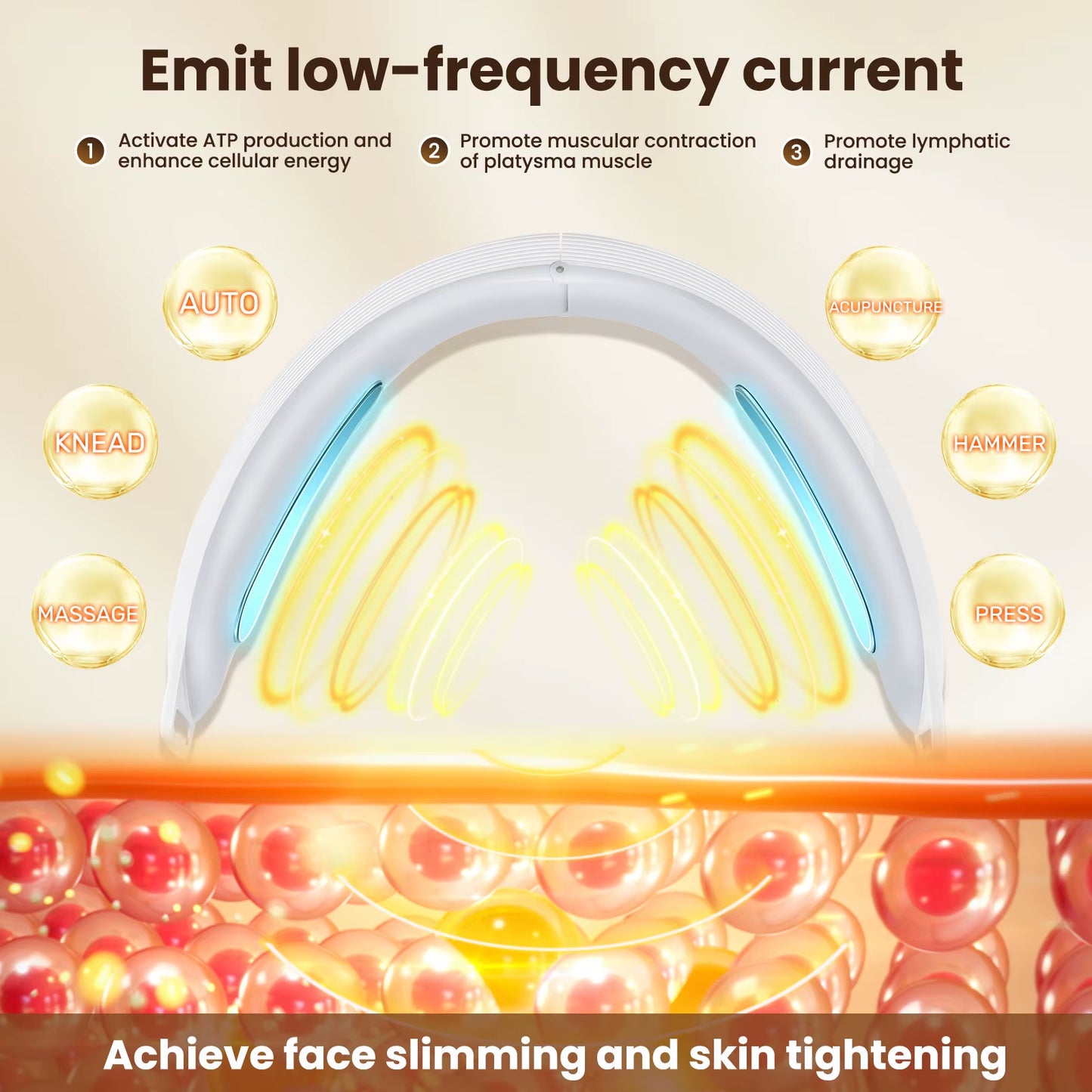 đ Lifting Facial V-Line EMS : Redessinez votre Visage en 15 Minutes !