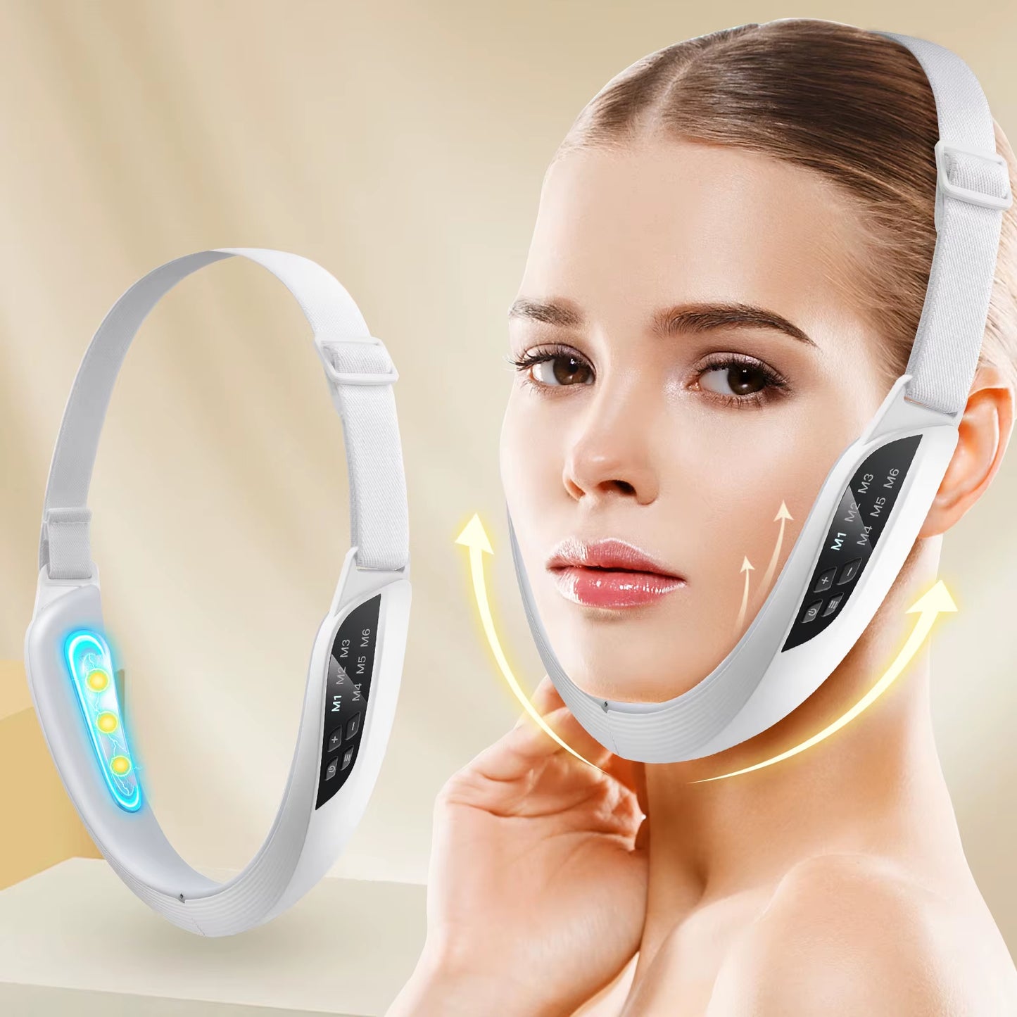 đ Lifting Facial V-Line EMS : Redessinez votre Visage en 15 Minutes !
